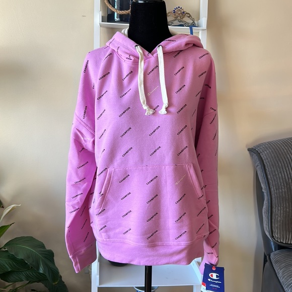 CHAMPION sweatshirt hoodie all over print size medium - Picture 3 of 11